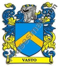 Escudo del apellido Vasto