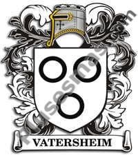 Escudo del apellido Vatersheim