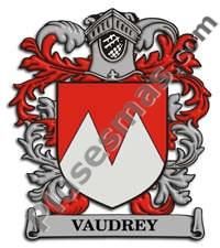 Escudo del apellido Vaudrey