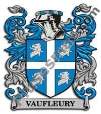 Escudo del apellido Vaufleury