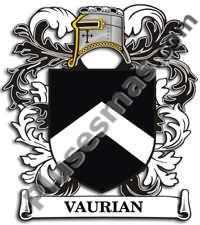 Escudo del apellido Vaurian