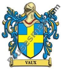 Escudo del apellido Vaux