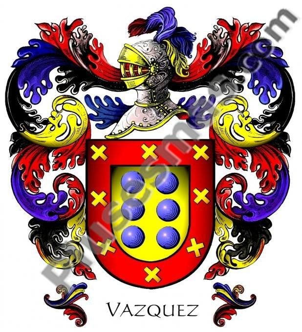 Escudo del apellido Vázquez