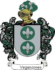 Escudo del apellido Veganzones