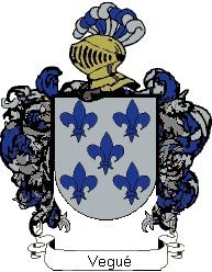 Escudo del apellido Vegué