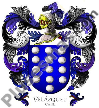 Escudo del apellido Velázquez