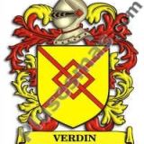 Escudo del apellido Verdin