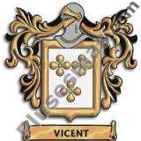 Escudo del apellido Vicent