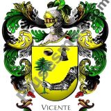 Escudo del apellido Vicente