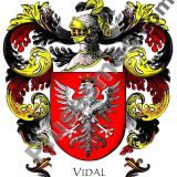 Escudo del apellido Vidal