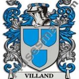 Escudo del apellido Villand