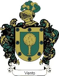 Escudo del apellido Vento