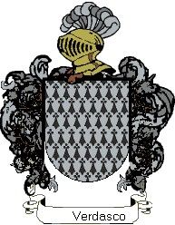 Escudo del apellido Verdasco