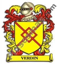 Escudo del apellido Verdin