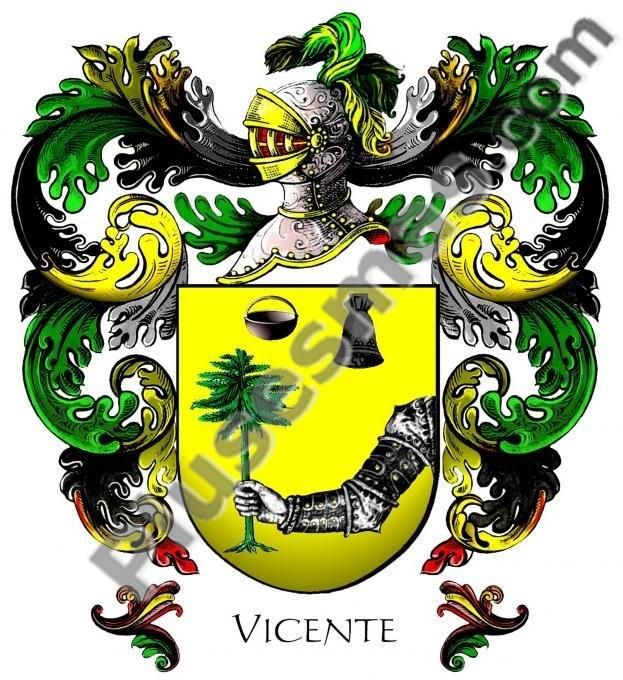 Escudo del apellido Vicente