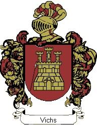 Escudo del apellido Vichs