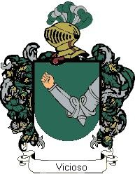 Escudo del apellido Vicioso