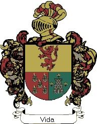 Escudo del apellido Vida