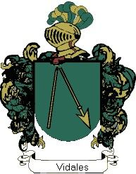 Escudo del apellido Vidales