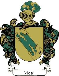 Escudo del apellido Vide