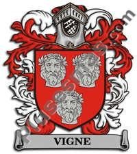 Escudo del apellido Vigne