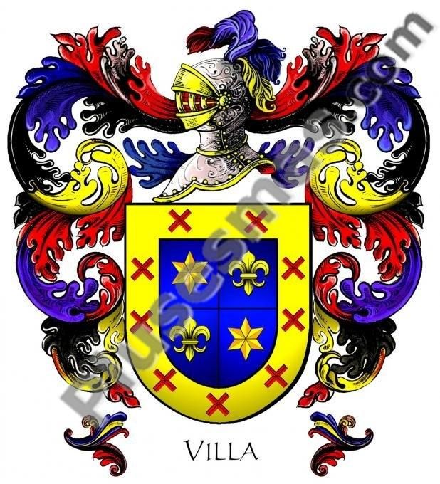 Escudo del apellido Villa