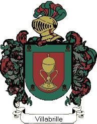 Escudo del apellido Villabrille