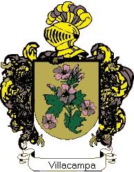 Escudo del apellido Villacampa