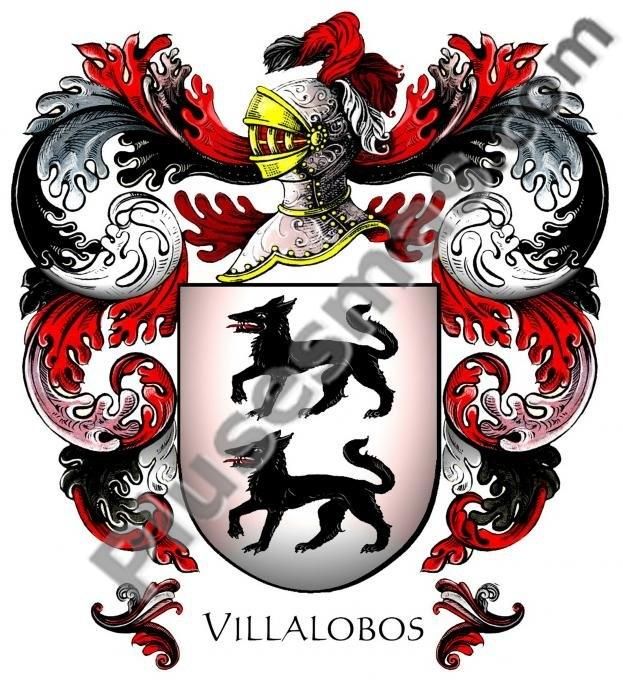 Escudo del apellido Villalobos