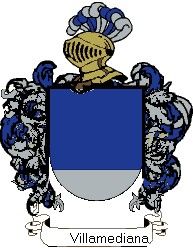 Escudo del apellido Villamediana