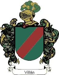 Escudo del apellido Villán