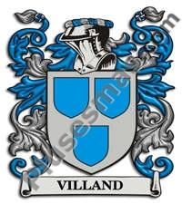 Escudo del apellido Villand