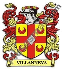 Escudo del apellido Villanneva