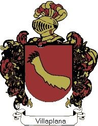 Escudo del apellido Villaplana