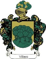 Escudo del apellido Villaro