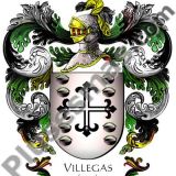 Escudo del apellido Villegas