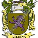 Escudo del apellido Villena