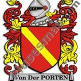 Escudo del apellido Von_der_porten