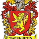 Escudo del apellido Wancquetin