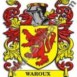 Escudo del apellido Waroux