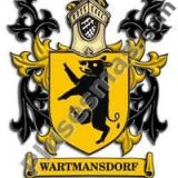 Escudo del apellido Wartmansdorf