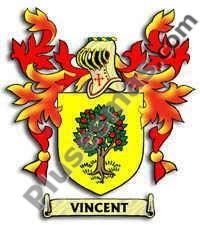 Escudo del apellido Vincent