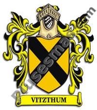 Escudo del apellido Vitzthum