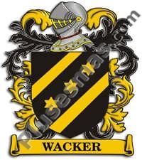 Escudo del apellido Wacker