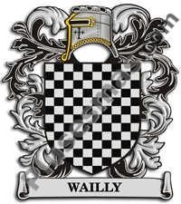 Escudo del apellido Wailly