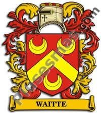 Escudo del apellido Waitte