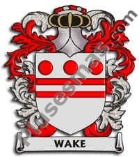 Escudo del apellido Wake