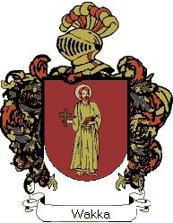 Escudo del apellido Wakka