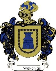 Escudo del apellido Wakonigg