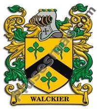 Escudo del apellido Walckier